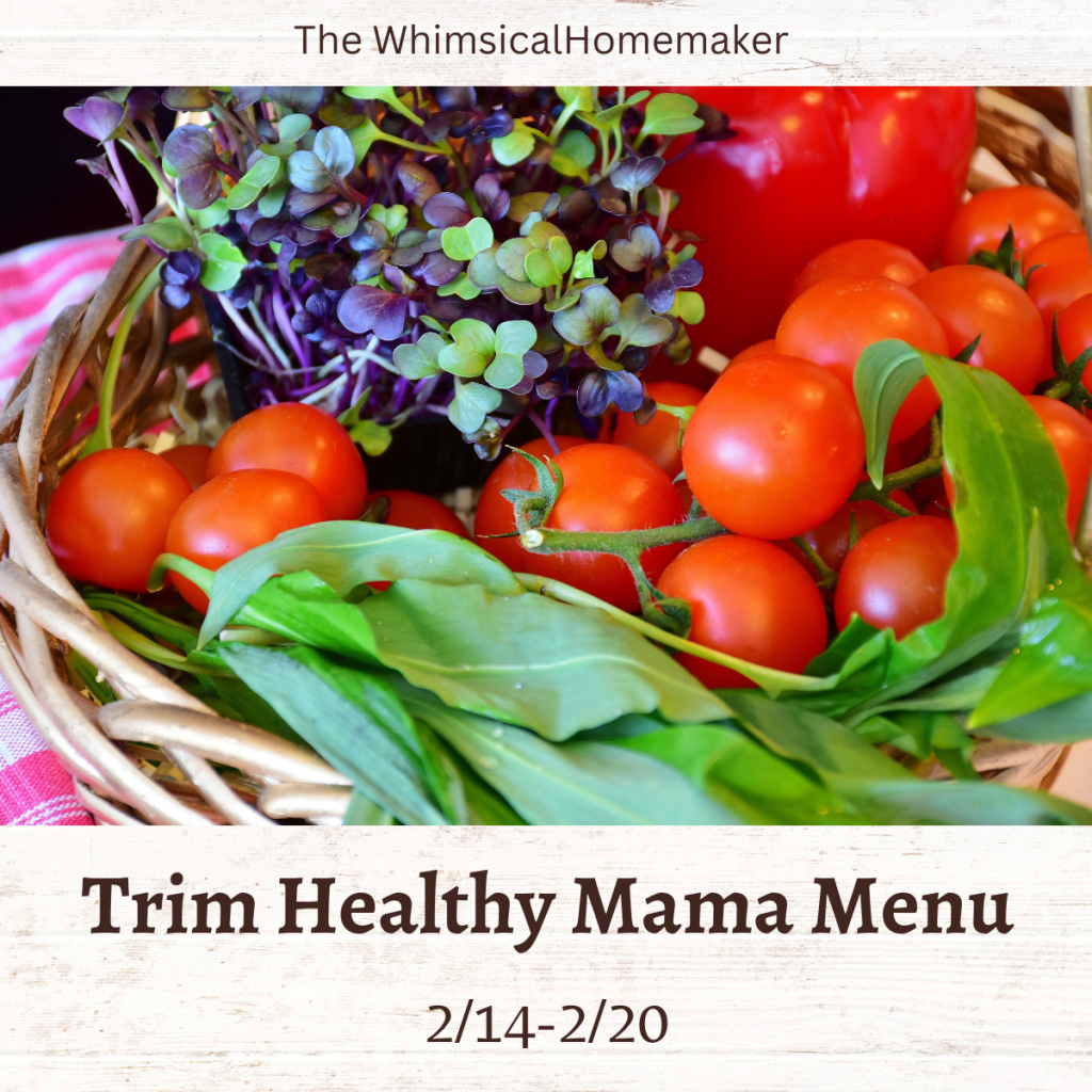 A basket of fresh vegetables and herbs.